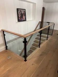 railing by others glass by enclosures (vin tin railing)