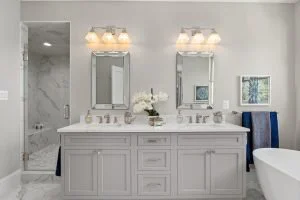 single frameless door only chrome